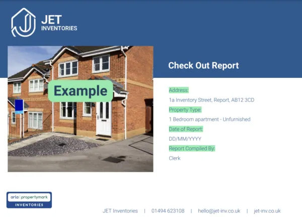 Check-Out Inventory Example Report